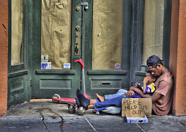 Homeless Peter Clark CC BY NC 2.0