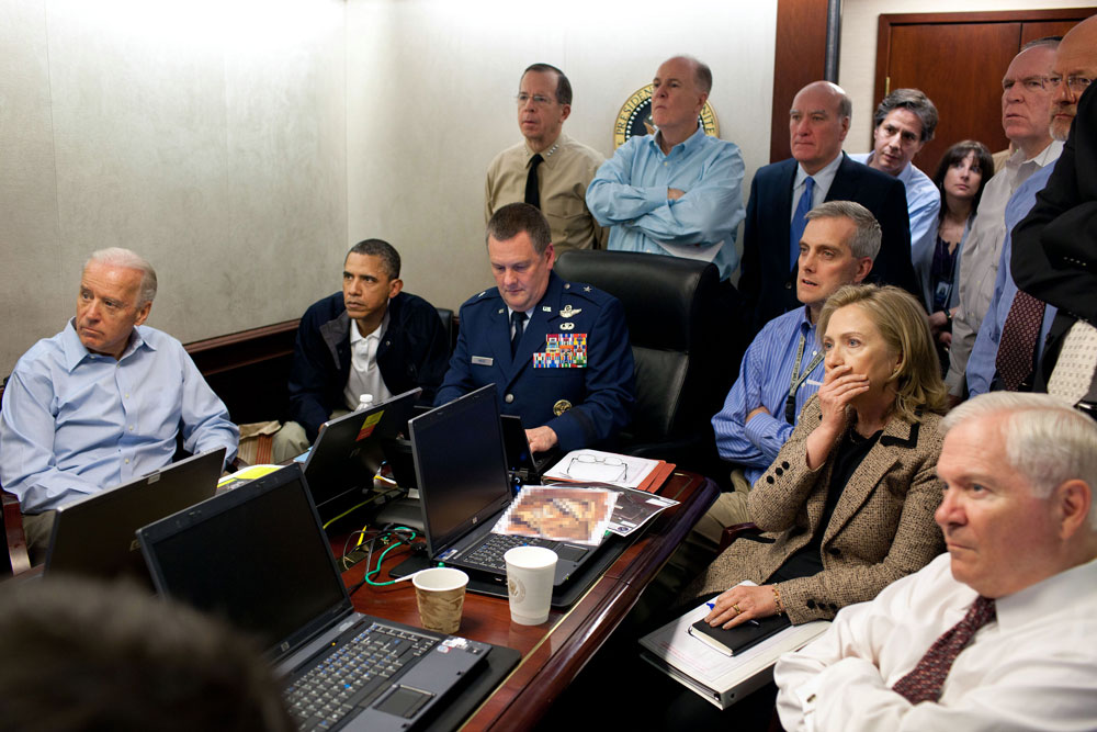 Awaiting updates on bin Laden. Photo: Pete Souza/ White House