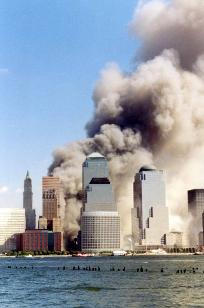 what year did twin towers collapse. the Twin Towers collapsed