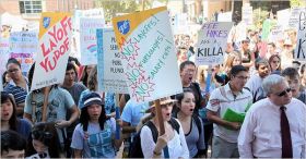 Students Strike in California