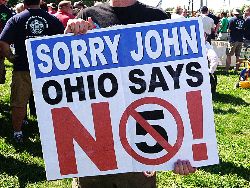Ohio says No! Photo: ProgressOhio
