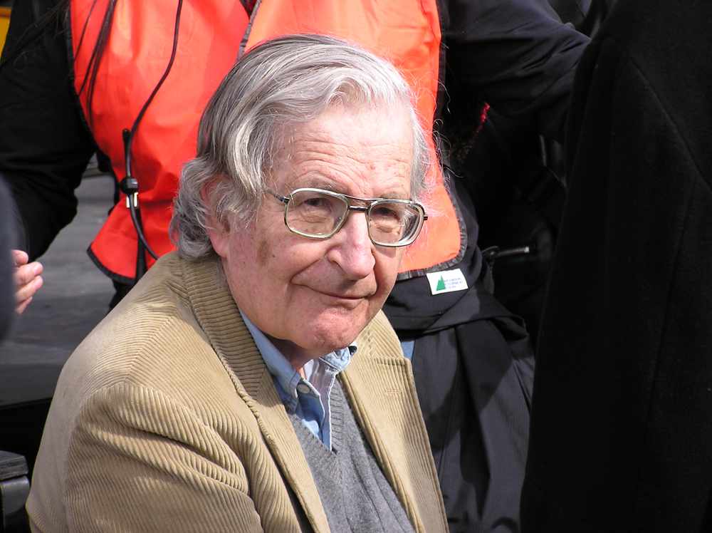 Noam Chomsky in 2004 (Photo: Duncan Rawlinson)
