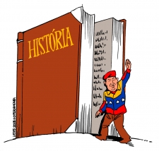 Brazilian cartoonist Latuff's tribute to Chavez