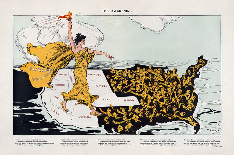 Womens suffrage in the USA Image Cornell University Library