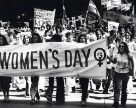 International Working Women's Day demonstration.