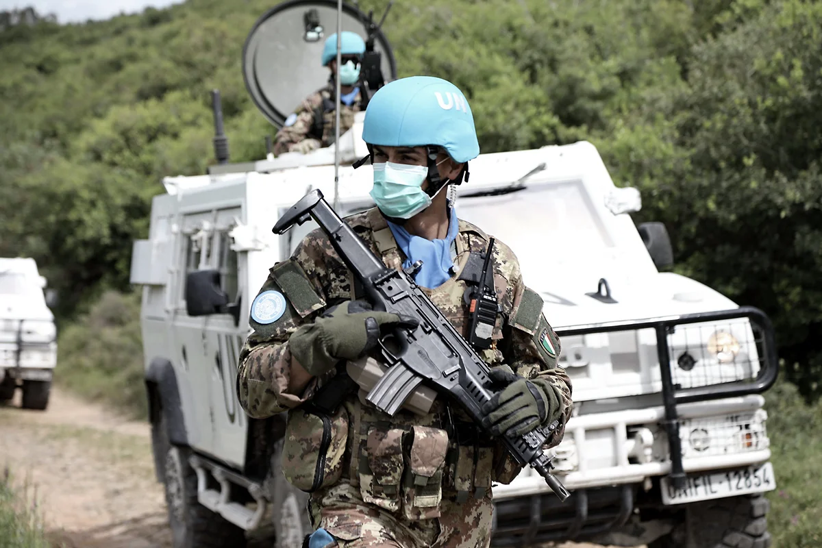 UN peacekeeper Image public domain