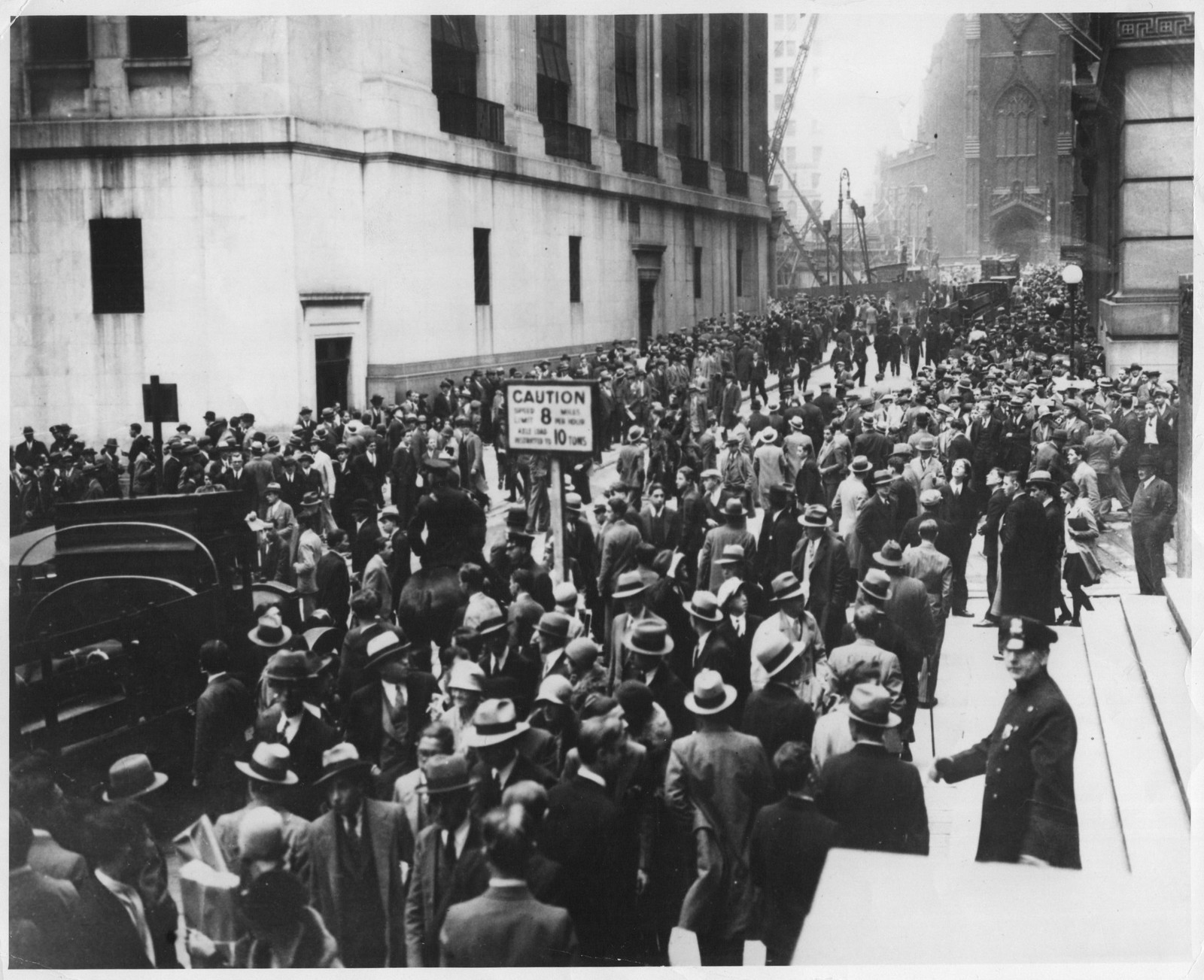 Wall St Crash Image US National Archive