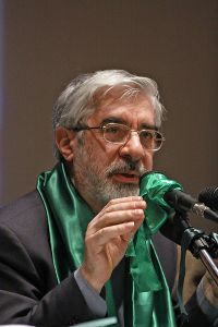 Mir-Hossein Mousavi. Photo by Mardetanha.