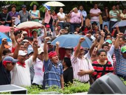 Manifestación en Choluteca