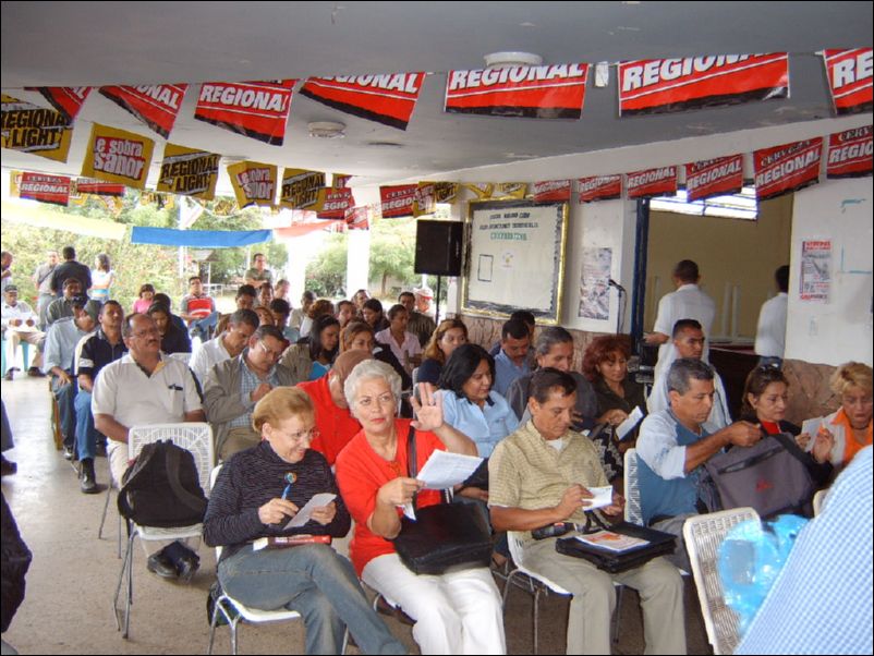 Meeting in Barquisimeto
