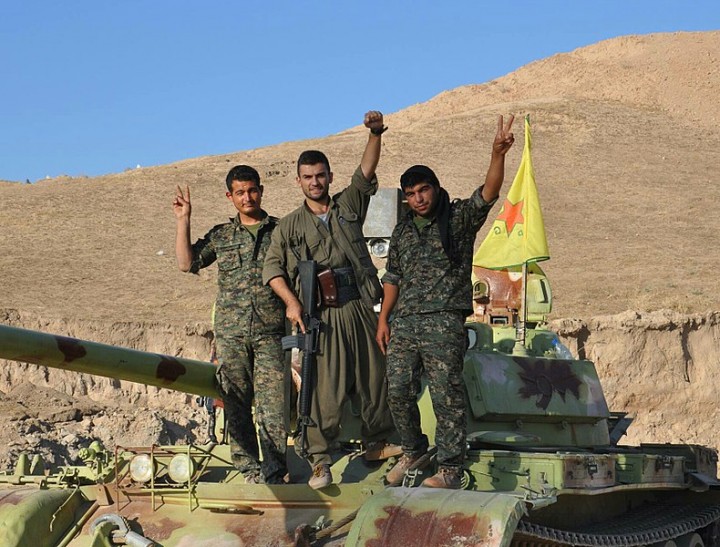 790px Kurdish PKK YPG Fighters Image Kurdish Struggle