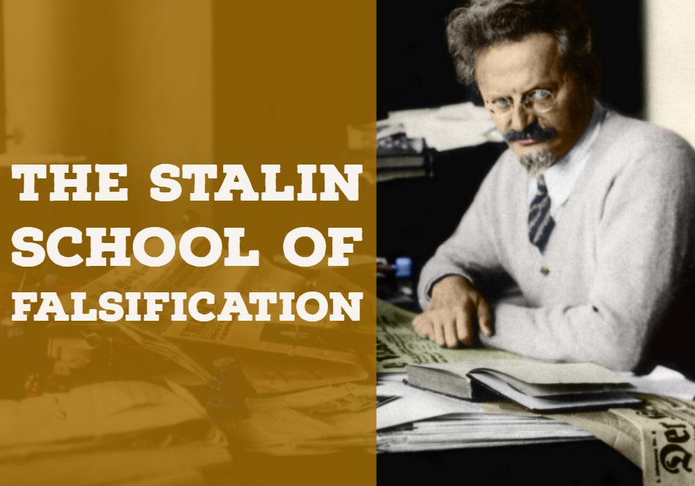 Classics The Stalin School Of Falsification