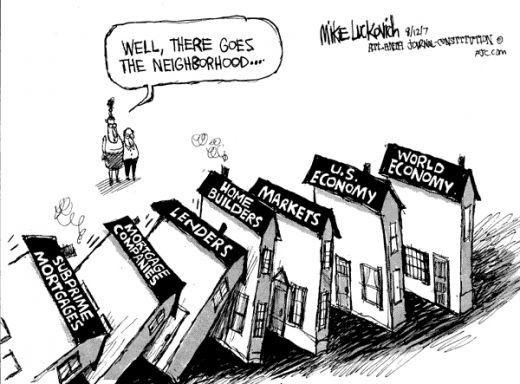Subprime Mike Luckovich
