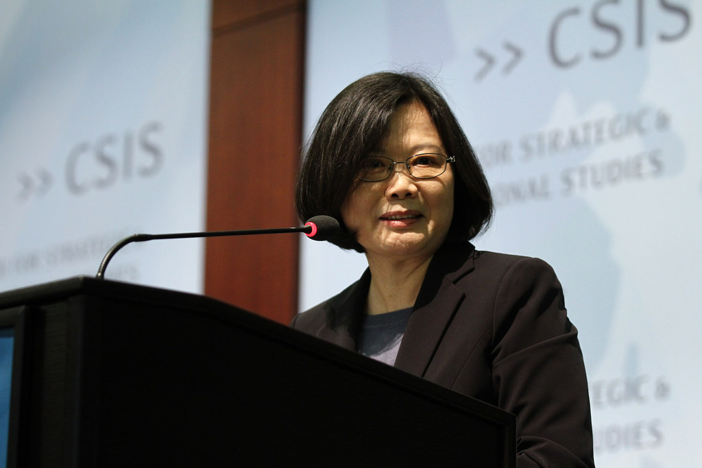Tsai Ing wen President of Taiwan Image Flickr CSIS