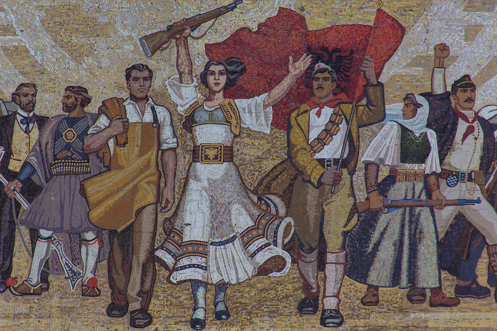 Socialist realism Albania Image Marcel Oosterwijk