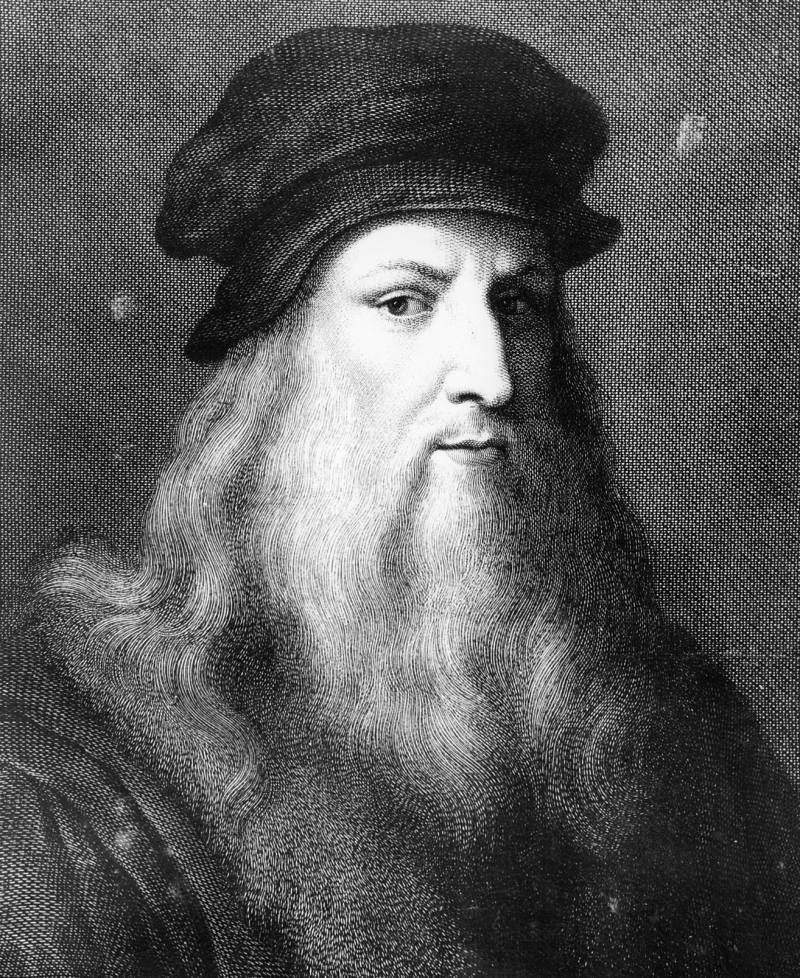 Da Vinci in his youth Image public domain