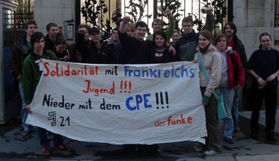 Vienna Students’ Parliament stands in solidarity with the demonstrations in France