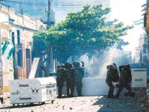 Orgy of fascist violence in Bolivia