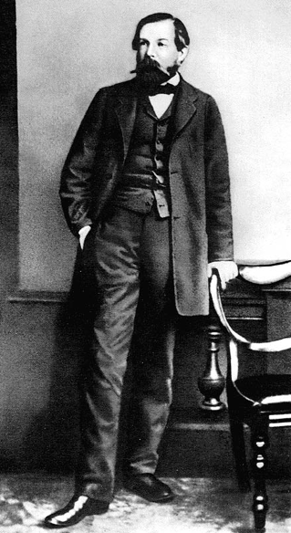 Frederick Engels in 1860