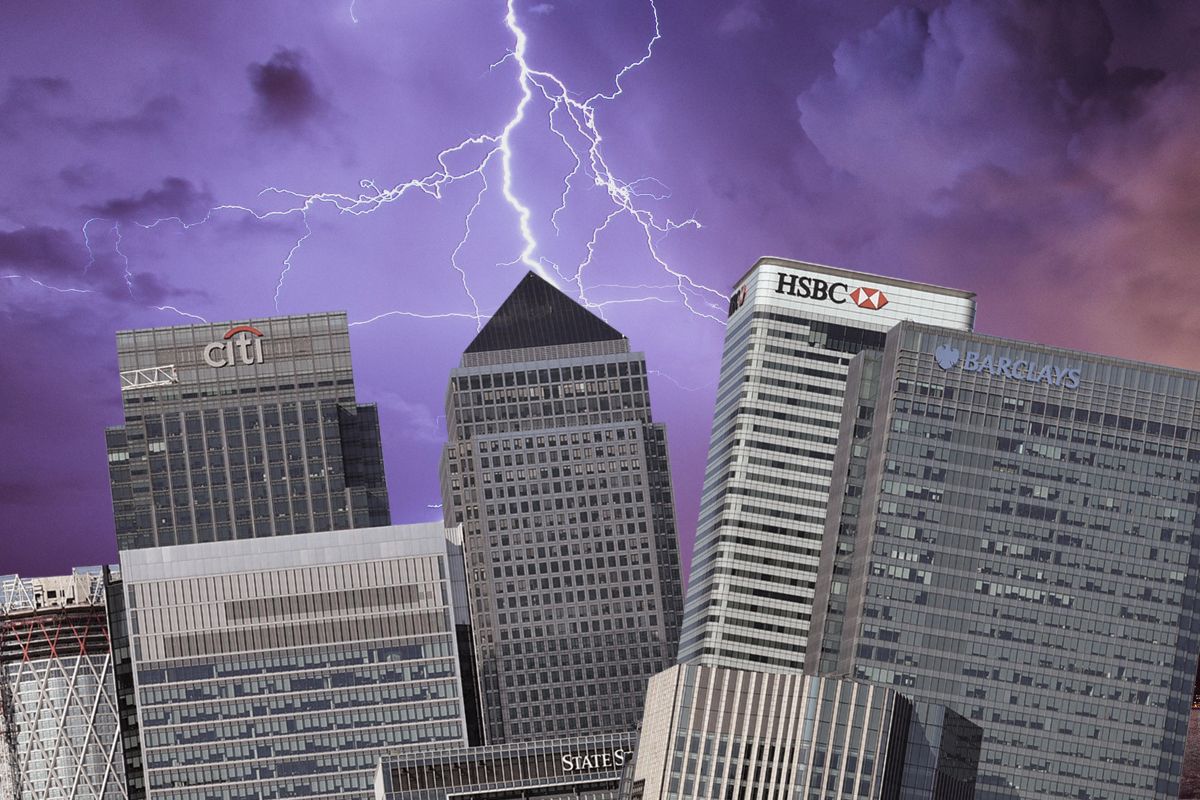 canary wharf storm Image Socialist Appeal