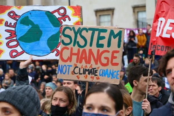 System change not climate change Image fair use