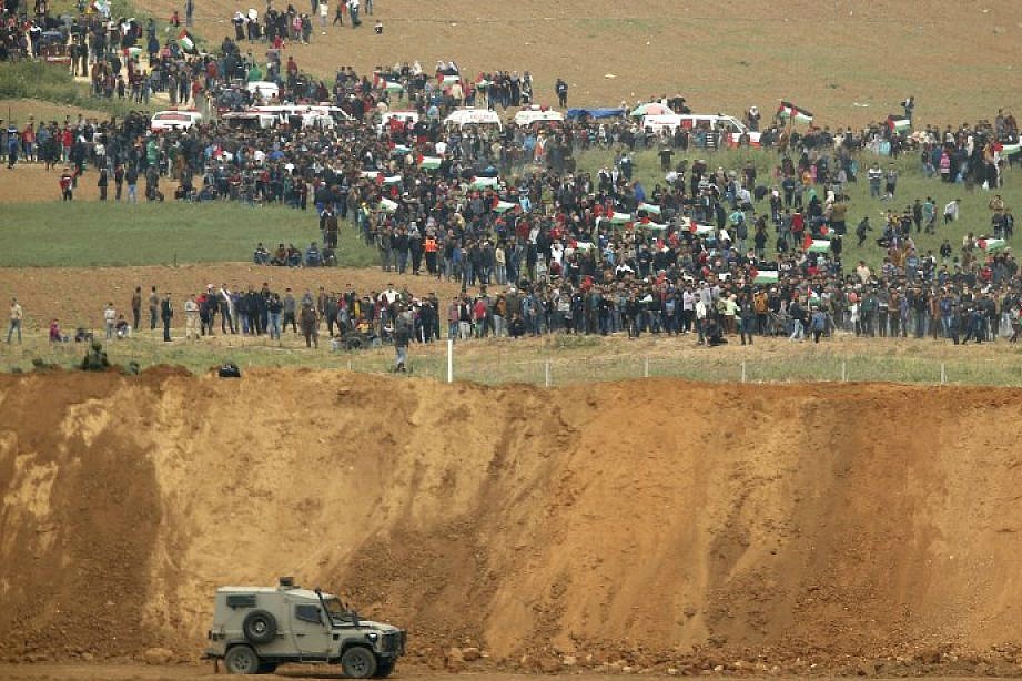 Gaza border protest 2018 Image fair use