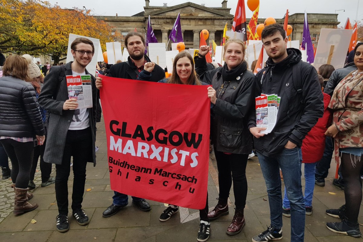 Glasgow council strike Oct 2018 1