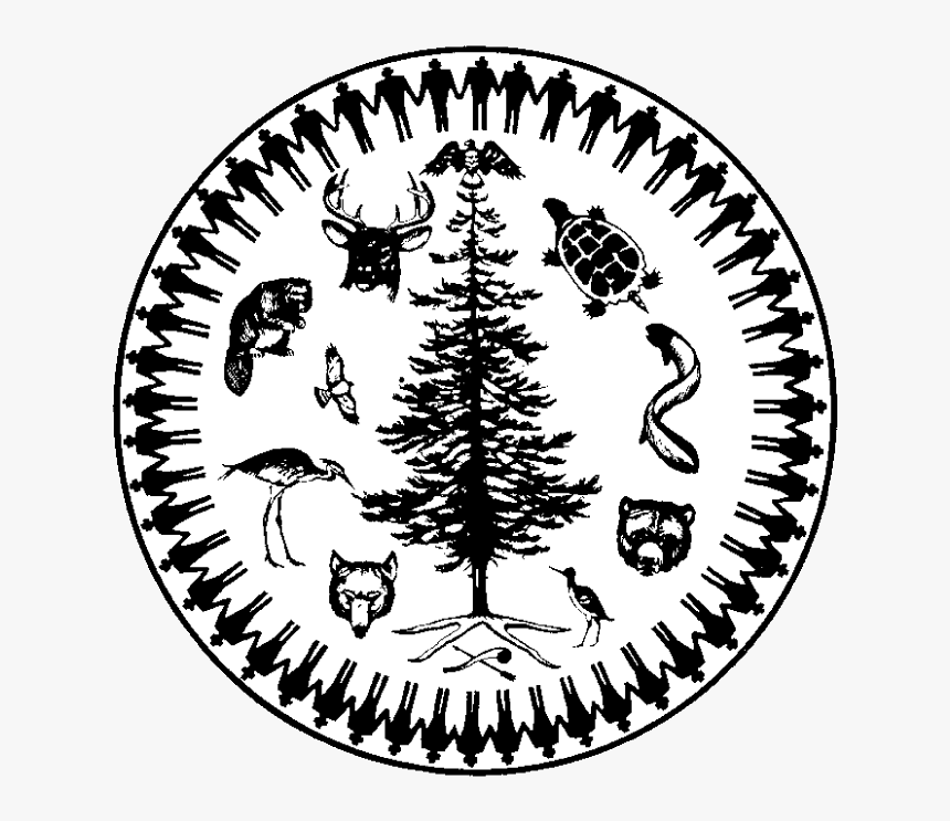 mohawk nation council of chiefs haudenosaunee confederacy logo Image public domain