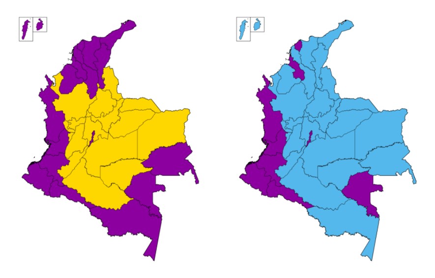 Colombia Map Election 2022