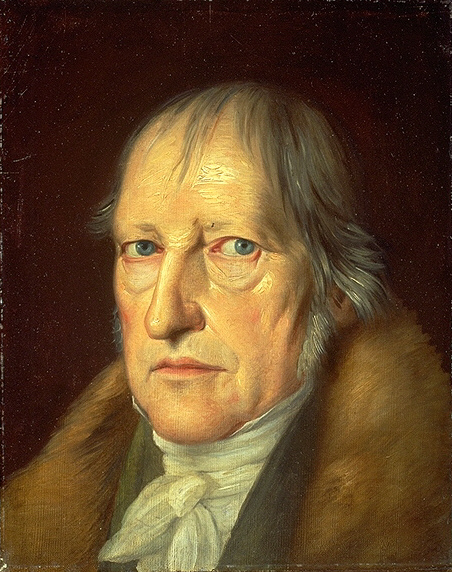Hegel portrait by Schlesinger 1831