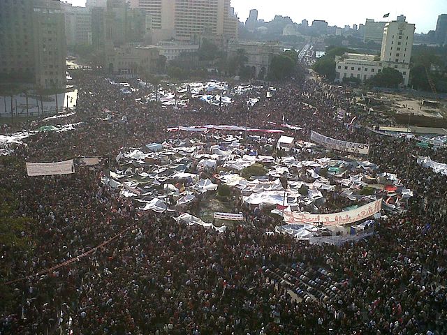 2011至2013年的革命運動將普通人所有的緊要問題都抬到了桌面上來。//圖片來源：Mona，維基百科