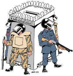 Egypt elections - Illustration: Carlos Latuff