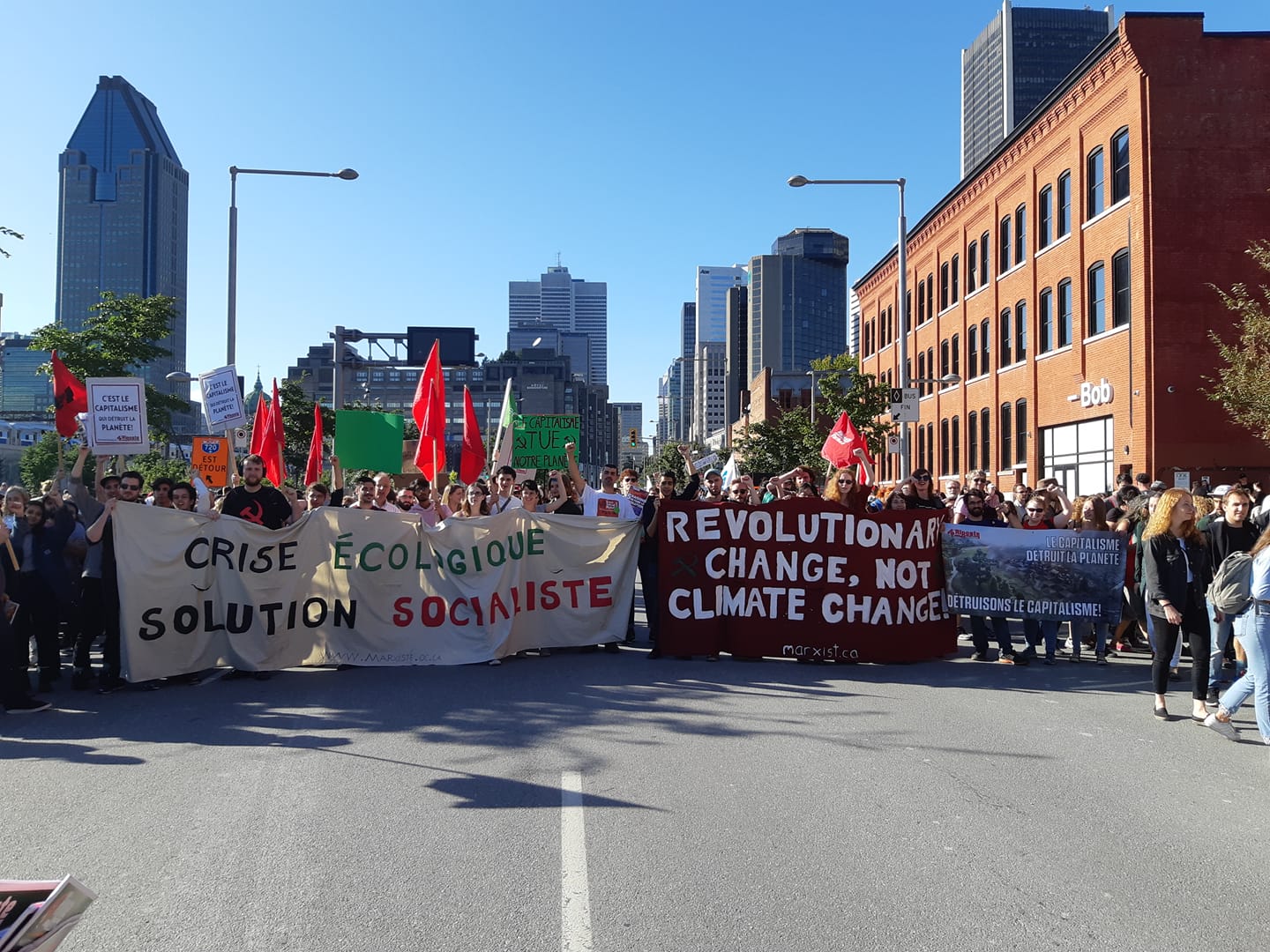 Montreal 27 Climate Strike 2