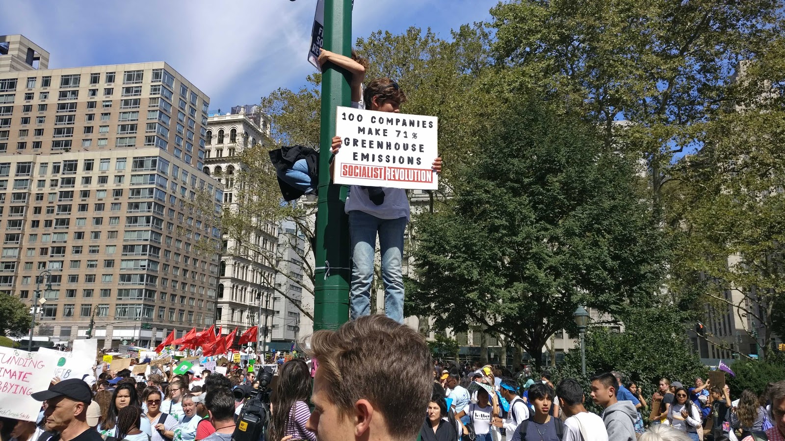 NYC climate demo 2019 5