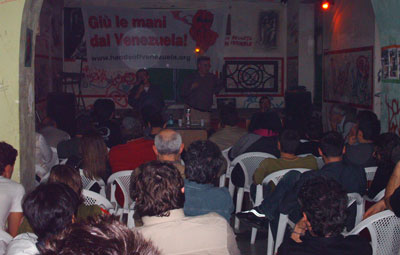 Alan Woods speaks to HoV meeting in Santa Maria Capua Vetere, Caserta