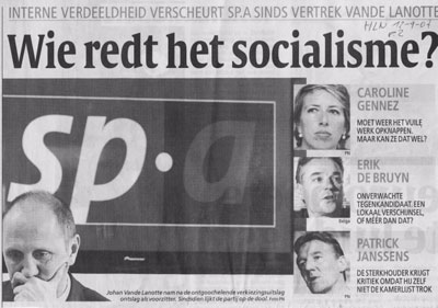 Media coverage in De Standaard: 