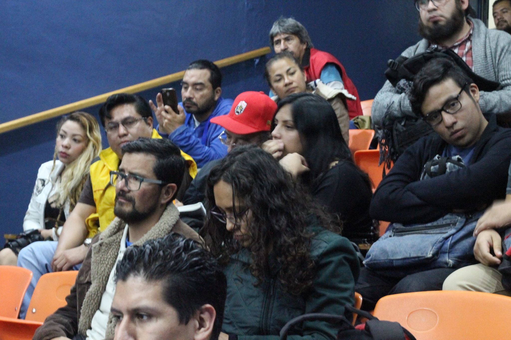 Youth workers and activists all attended the talk Image La Izquierda Socialista