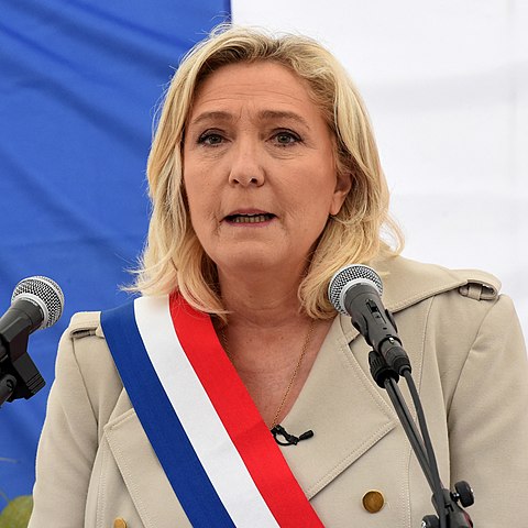 Marine Le Pen 8 mai 2021 Image FRANCOIS LO PRESTI Wikimedia Commons