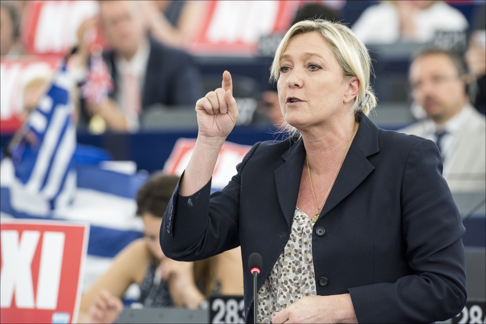 Le Pen European Union 2015 European Parliament www.flickr.com photos european parliament 19334069189
