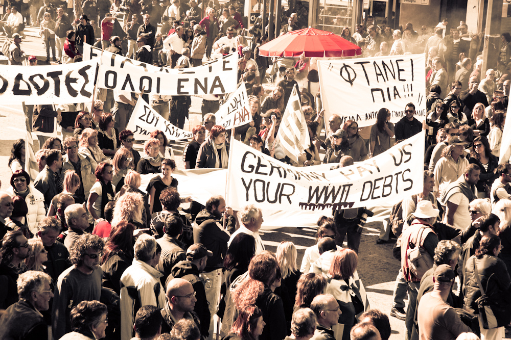 Athens general strike Photo: odysseasgr