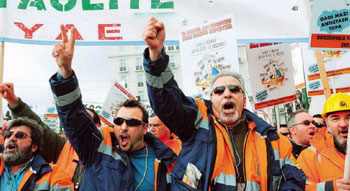 General strike in Greece