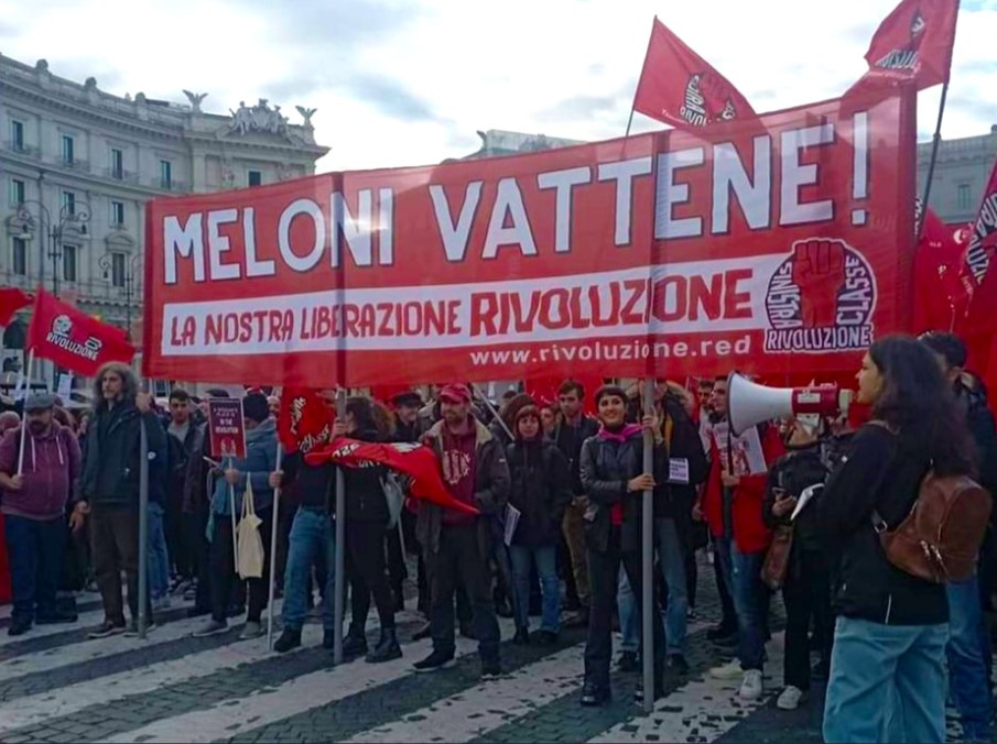 Meloni banner Image Rivoluzione
