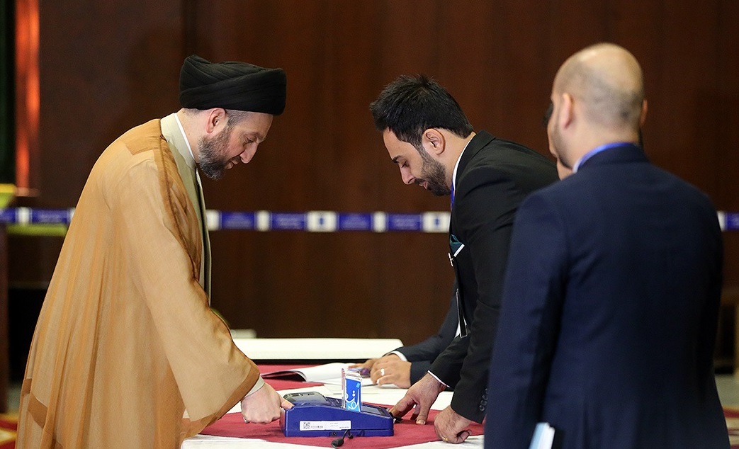 Ammar al Hakim in Iraqi parliamentary election 2018 12
