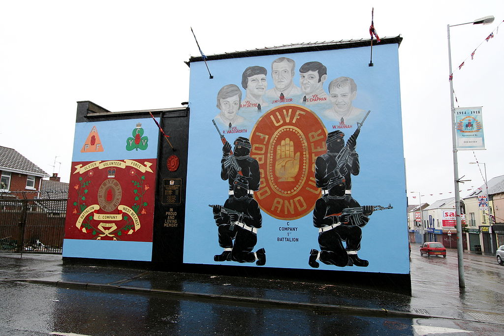 Belfast mural Image Sitomon flickr