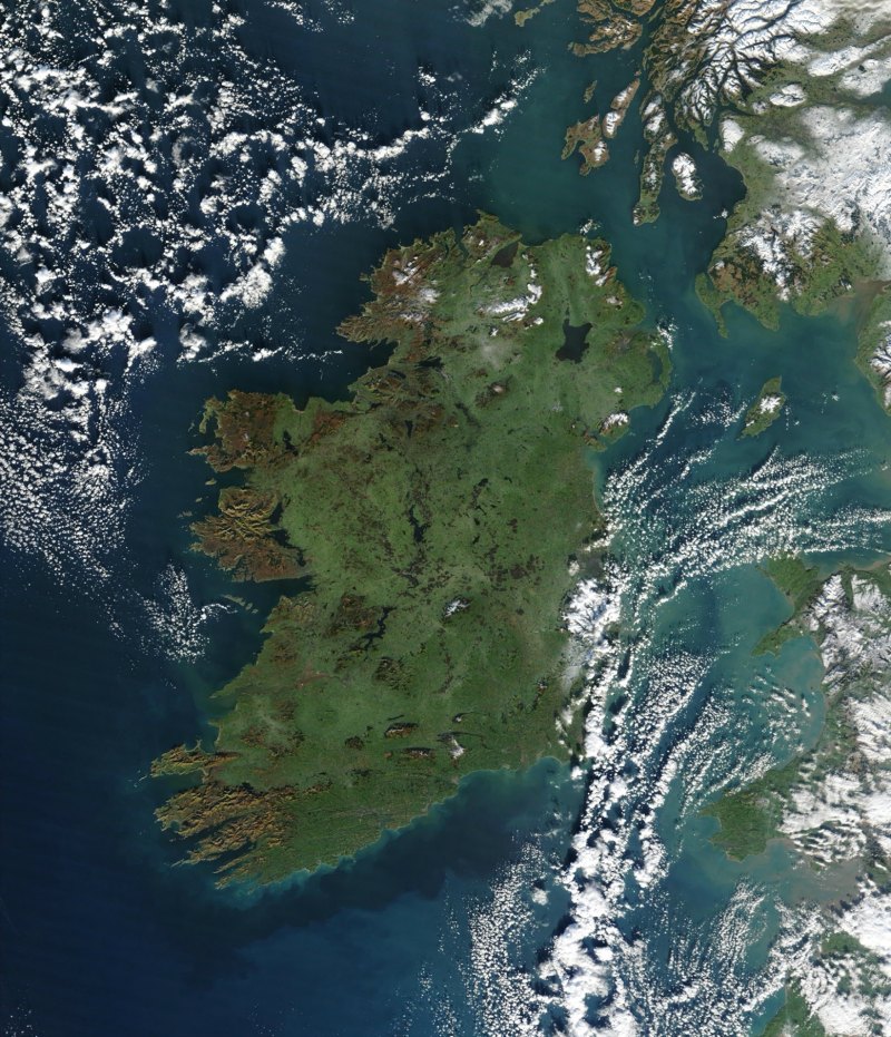 Ireland Large Image public domain