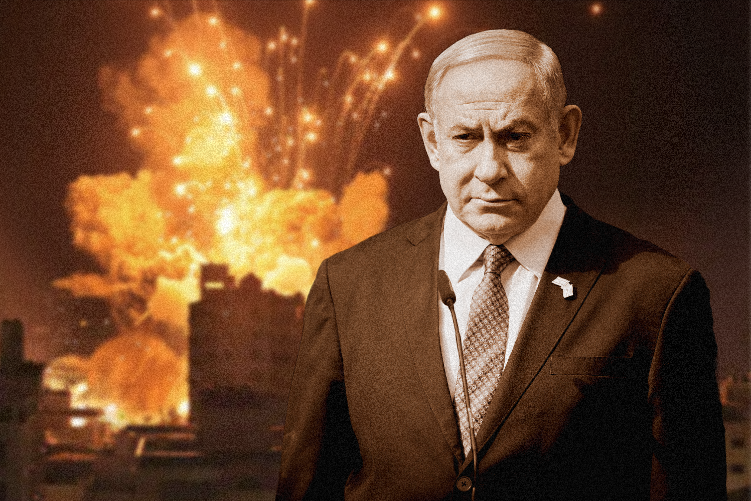 Netanyahu criminal Image own work