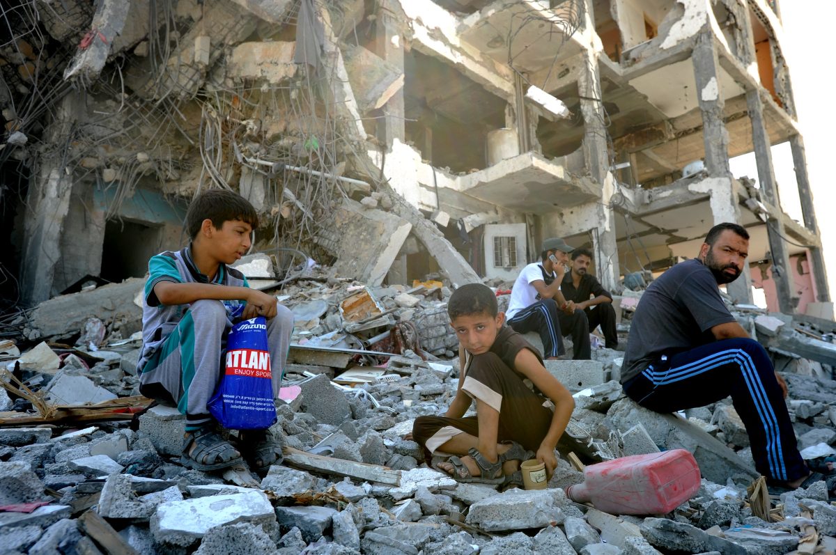 Gaza civilians Image United Nations Photo Flickr
