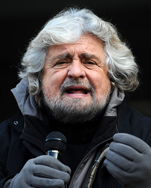 Beppe Grillo Image Niccolò Caranti