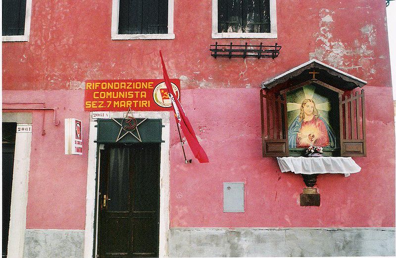 Rifondazione Comunista e christianismo in Venezia Image Wikinade