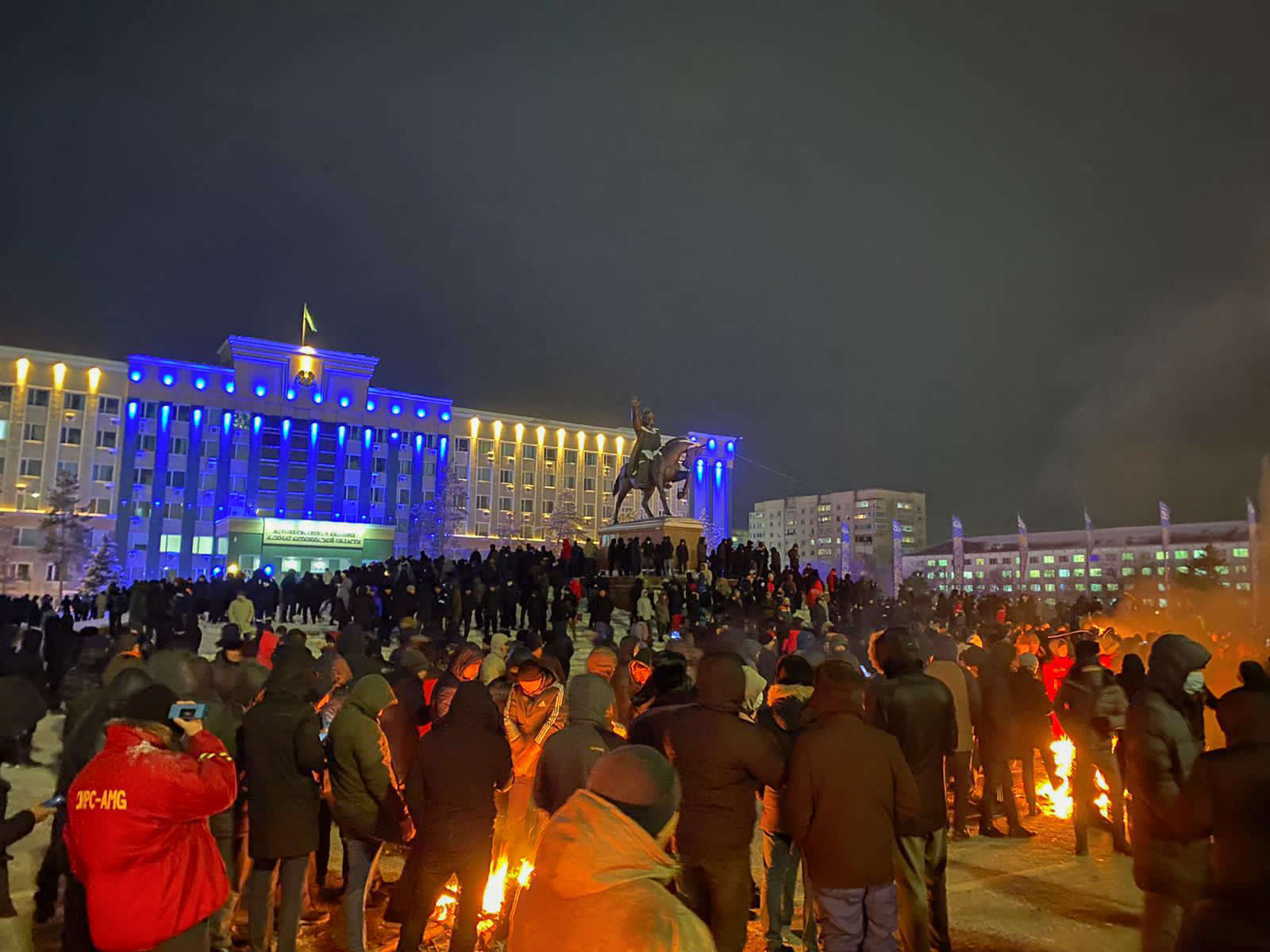 哈薩克的一月起義，特別是阿拉木圖(Almaty)的起義，是大多數哈薩克人有生以來最值得注意的事件。//圖片來源：Wikimedia Commons